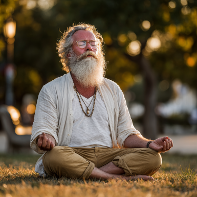 Консультація з інструктором йоги для літніх людей